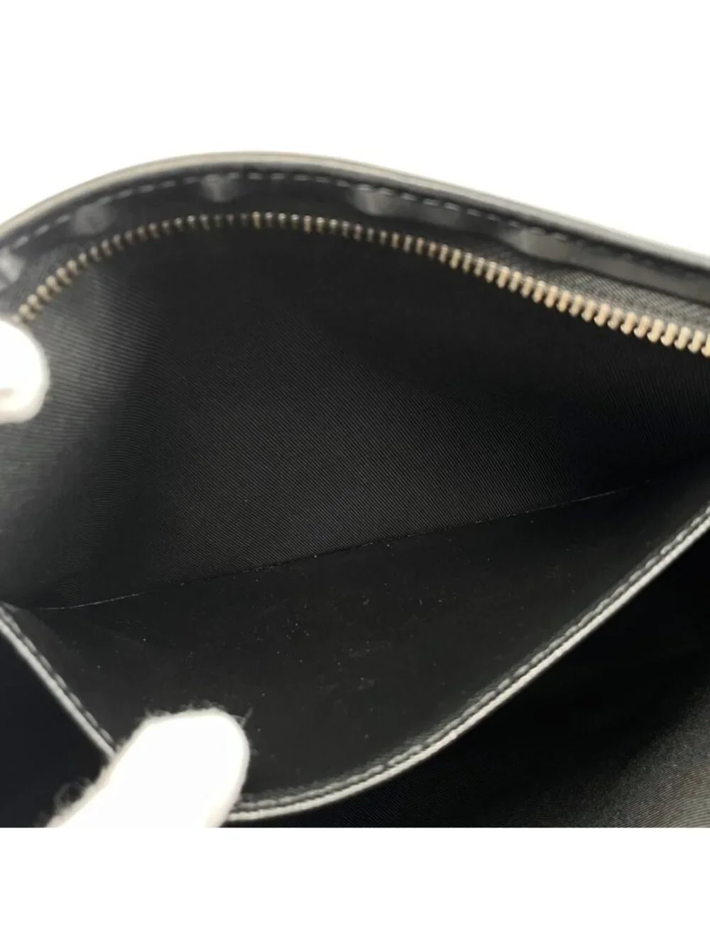 Louis Vuitton Clutch Pochette Voyage Monogram Eclipse Reverse Gray